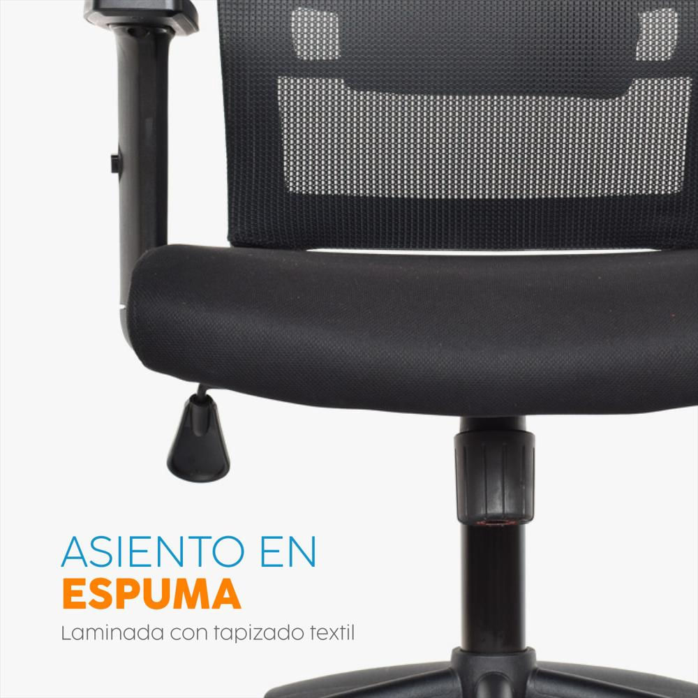 Silla Escritorio Giratoria Negro Kata Bonno img #2