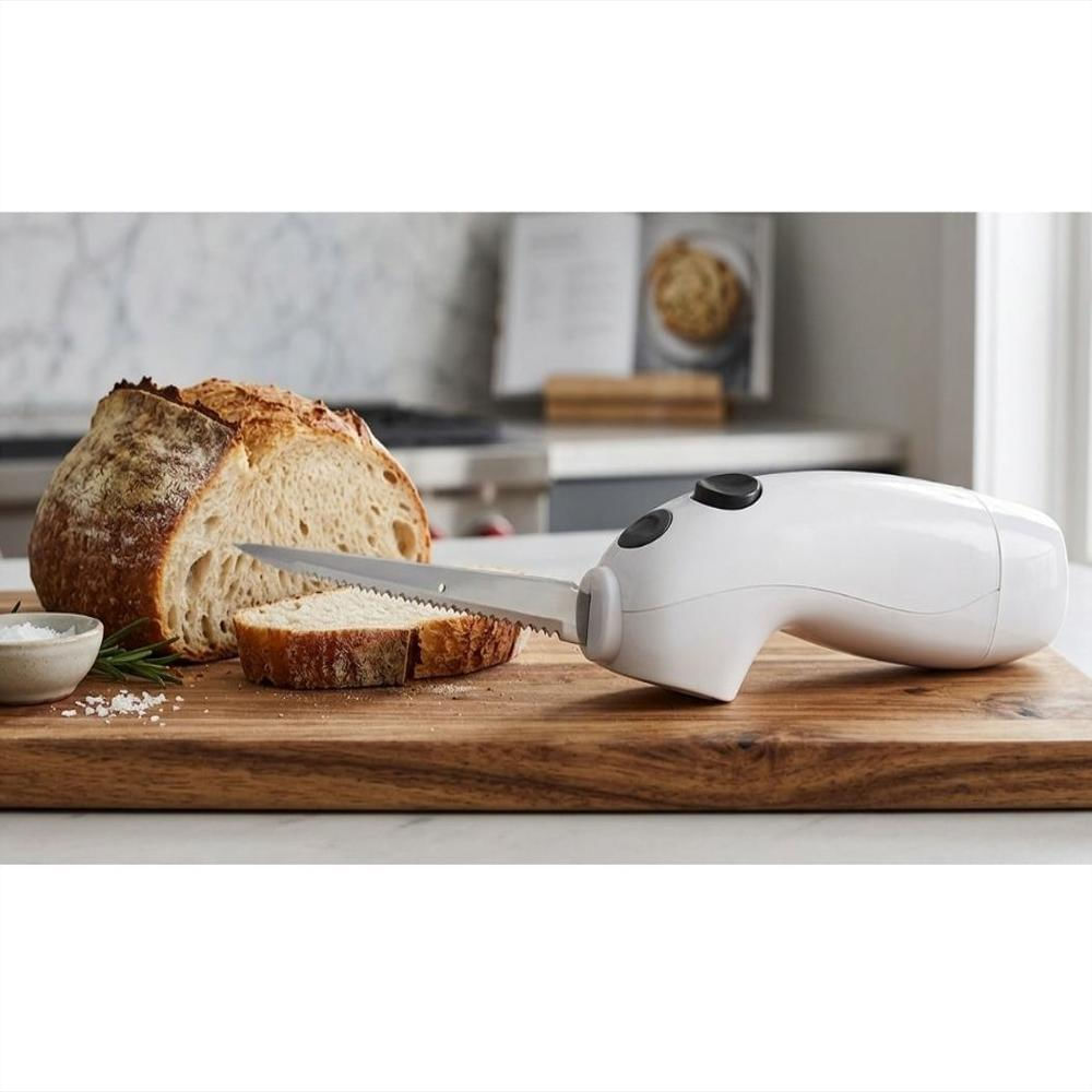 Cuchillo Eléctrico Para Pan Carne Inalámbrico Batería img #3