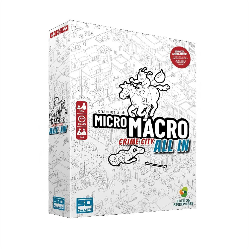 Juego De Mesa Micro Macro Crime City All In img #1