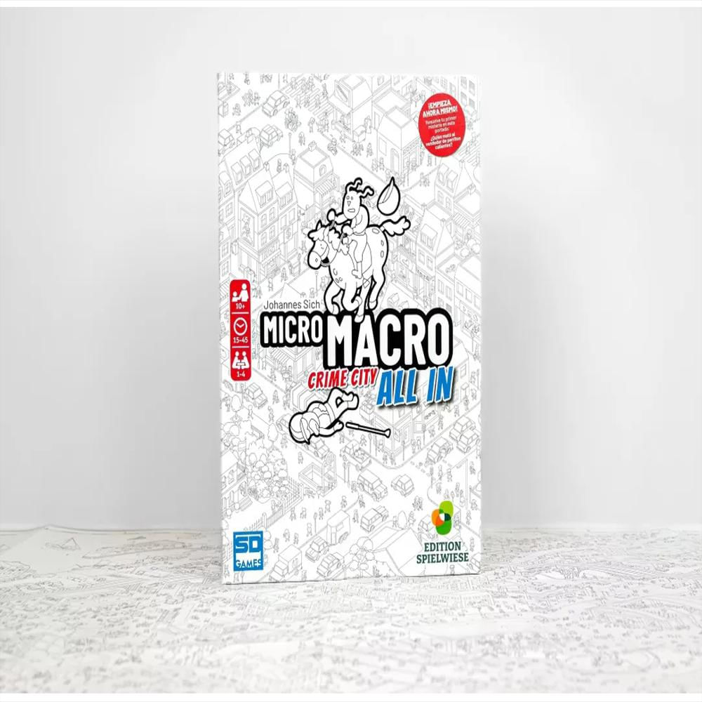 Juego De Mesa Micro Macro Crime City All In img #5
