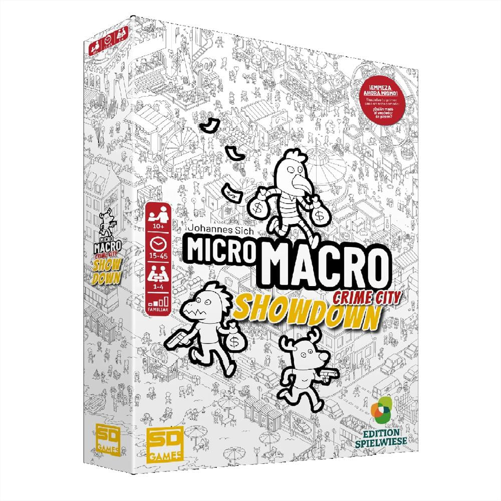Juego De Mesa Micro Macro Showdown img #1