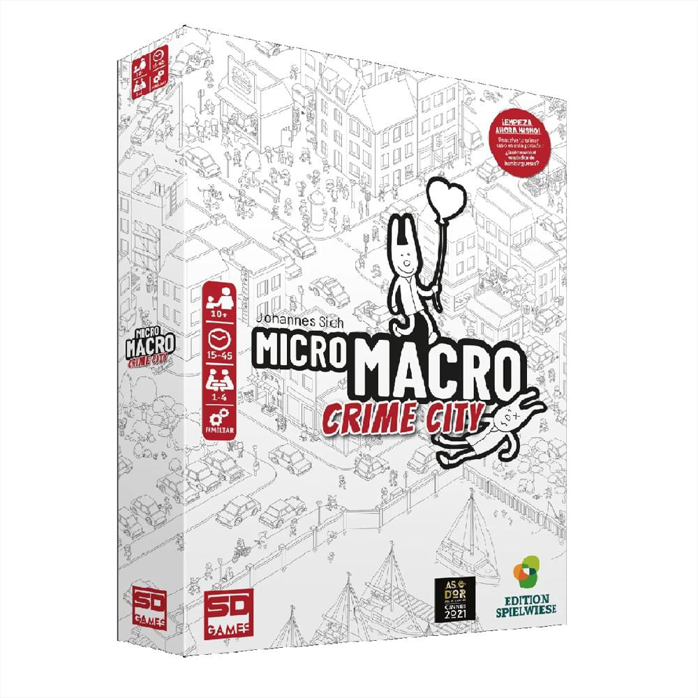 Juego De Mesa Micro Macro Crime City img #1