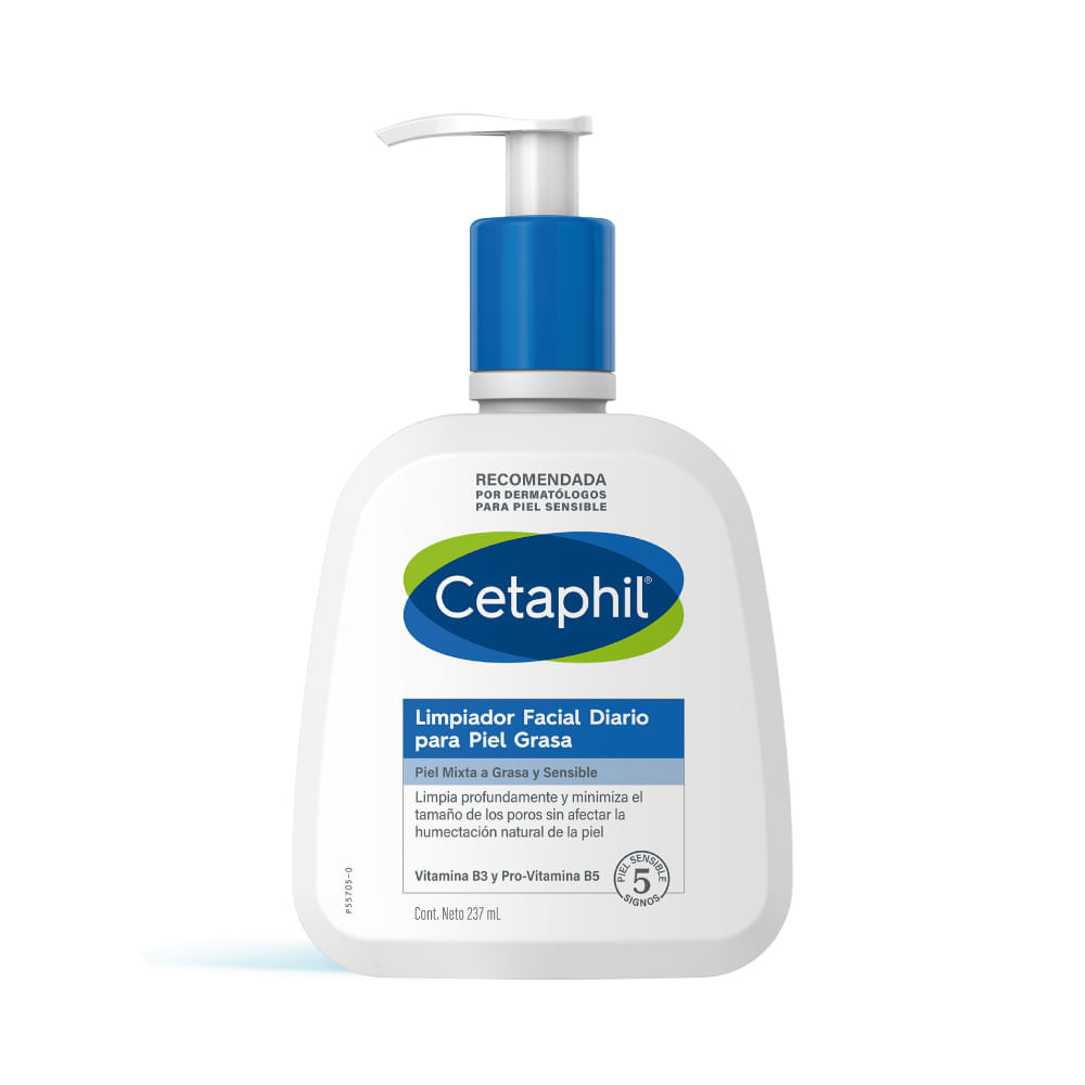 Limpiador Piel Grasa Frasco - Cetaphil