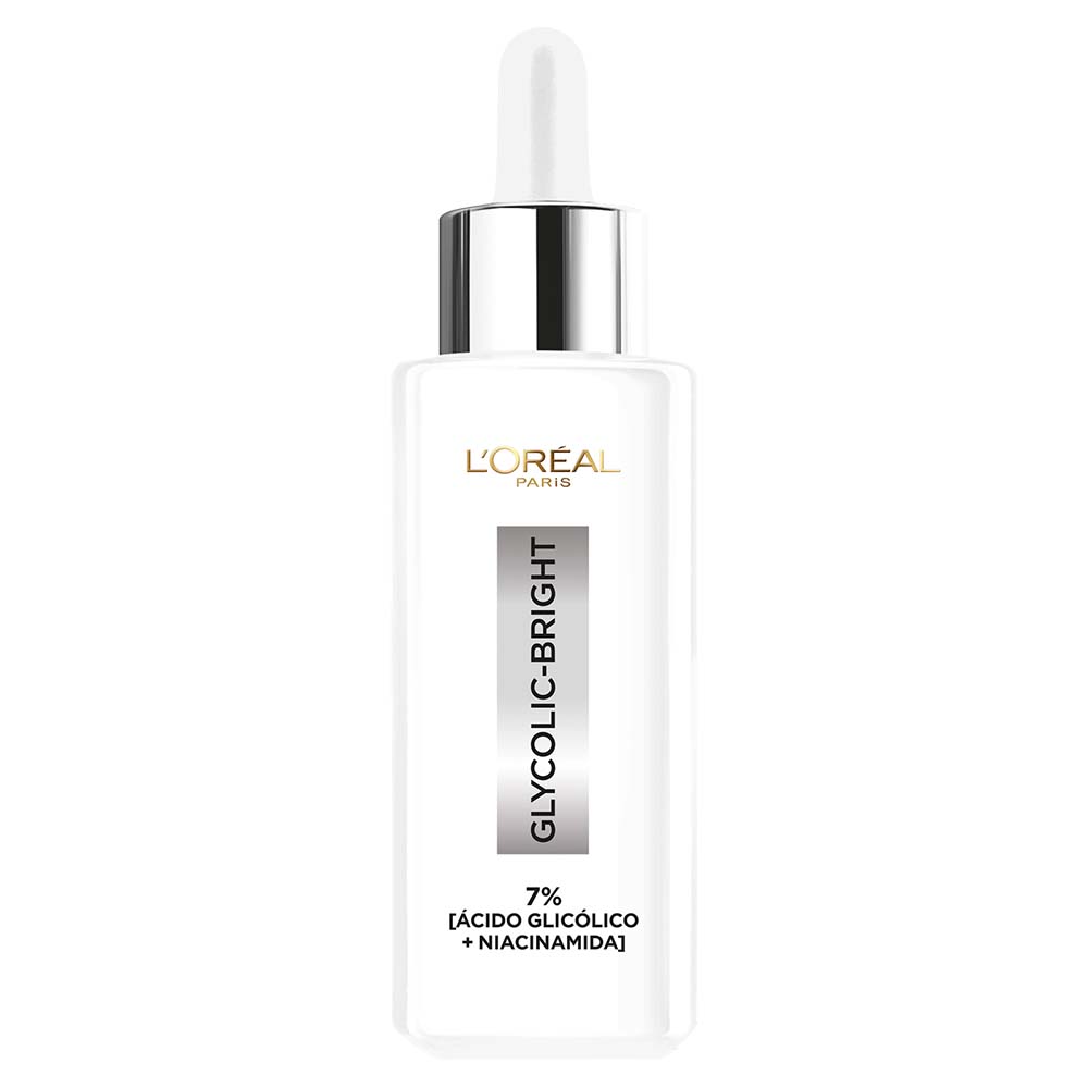 Sérum Facial Antimanchas Glycolic Bright Ácido Glicólico y Niacinamida - LOréal Paris