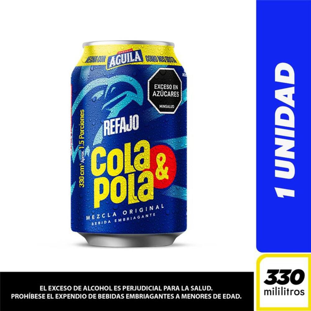 Refajo COLA Y POLA lata (330  ml)