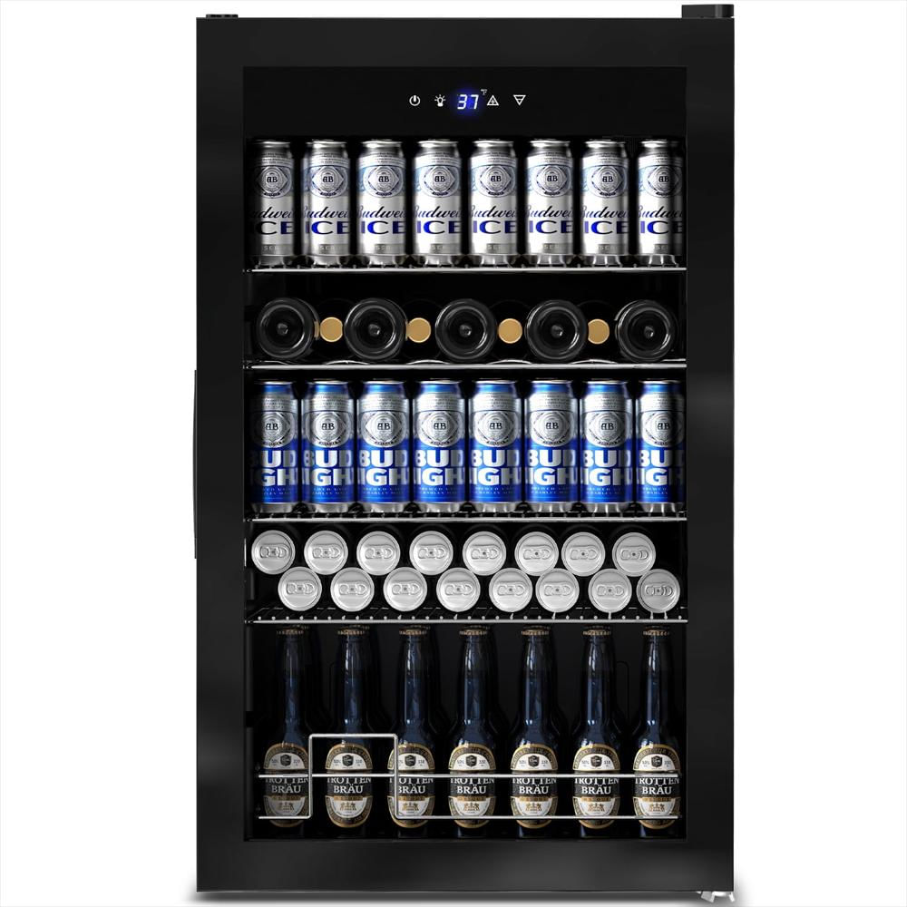 Mini Nevera Para Bebidas Tittla 150 Latas Negra img #1