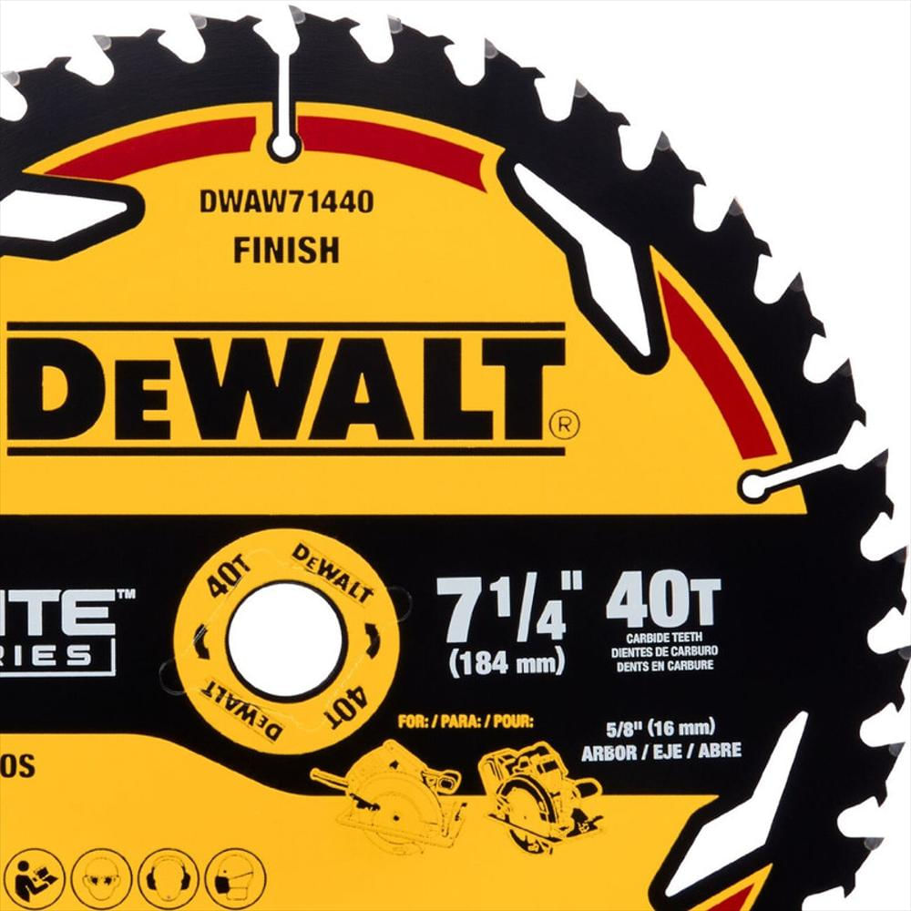 Disco Sierra Circular 7.1/4 pulgadas X 40 Dientes img #2