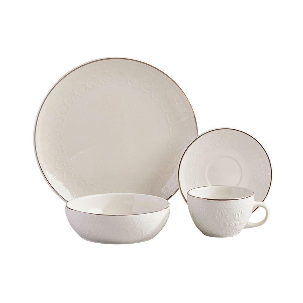 Vajilla 416 Harmony Plateado CORONA VL161D040116