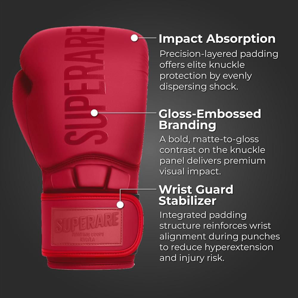 Guantes De Boxeo Profesionales Para Entrenamiento Y Combate img #2