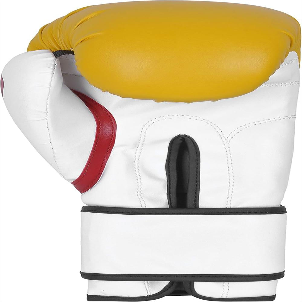 Guantes Cuero Sintético Velcro Soporte Muñeca Durables Sparring img #3
