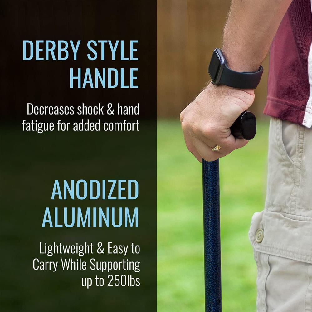 Bastón Dmi Ajustable Mango Derby Antideslizante Unisex 78.7 Cm img #4