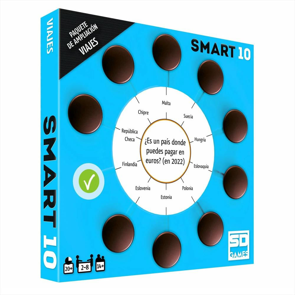 Juego De Mesa Smart 10: Viajes img #1