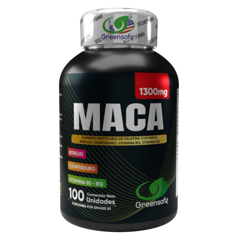 Maca + Borojó + Chontaduro Americano X 1300 Mg