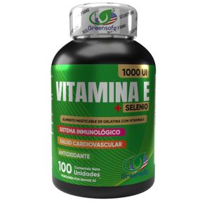 Vitamina E Y Selenio Americana X 1000 Ui