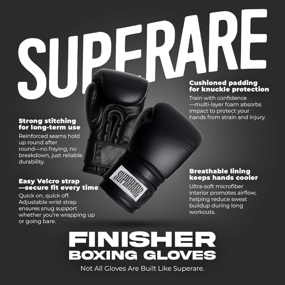 Guantes De Boxeo 14 Oz Protección Cómoda Para Entrenamientos Diarios img #2