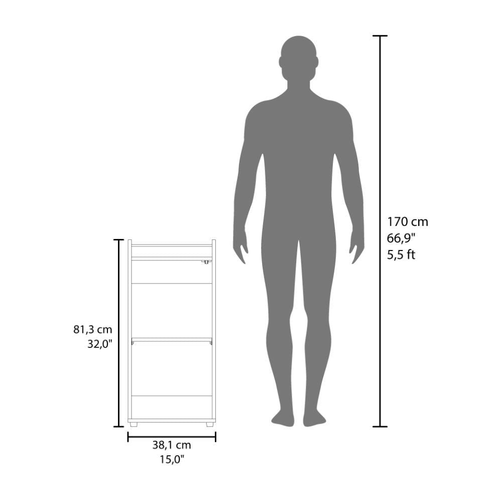 Minibar Theba, Wengue, Con Espacio Para Botellas De Vino Y Copas img #5