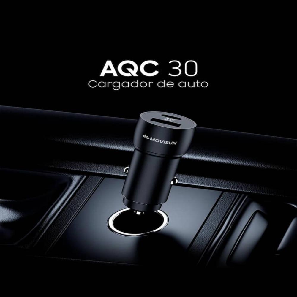 Cargador Carro Carga Rápida Movisun 48W Dual Usb C + Cable C img #5