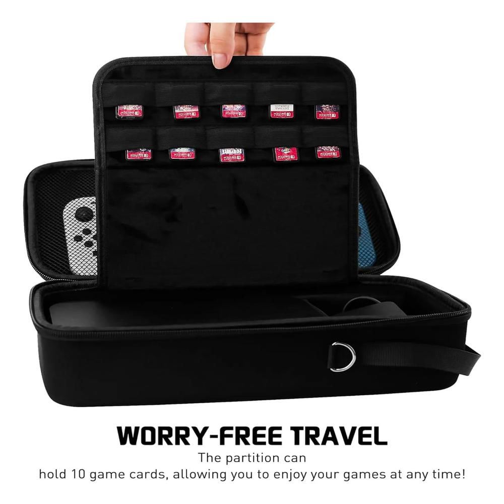 Estuche Para Switch 2 Rigido Grande Full Consola Maletin img #5