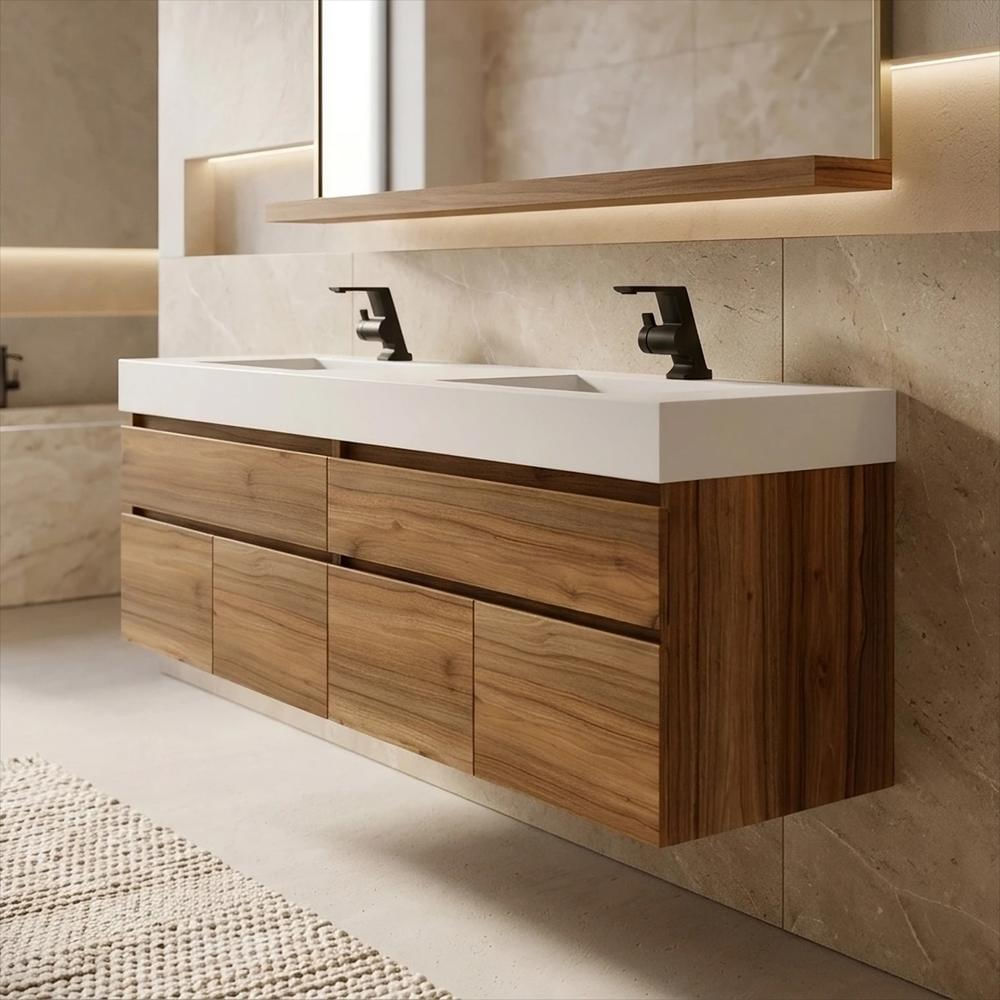 Combo Lavamanos Oslo Con Mueble Macao Class 155X48 Gracia img #1