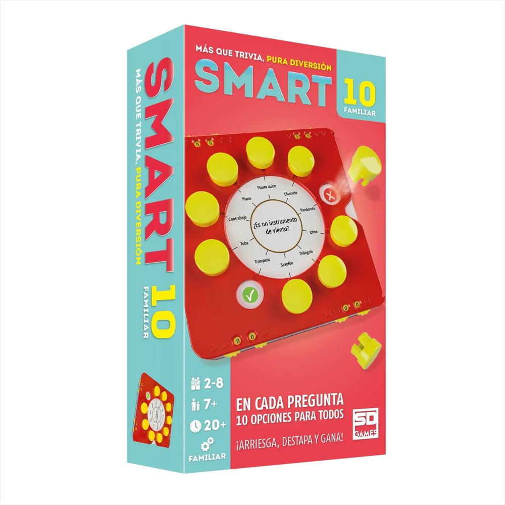 Juego De Mesa Smart 10: Familiar img #1