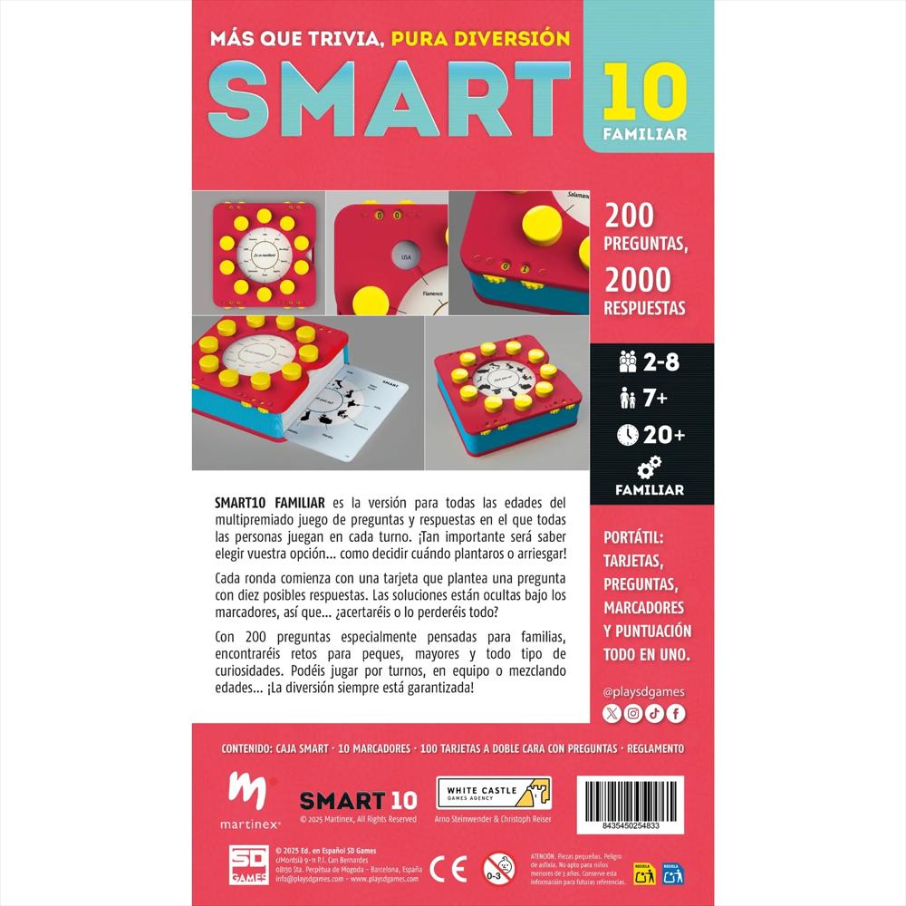 Juego De Mesa Smart 10: Familiar img #5