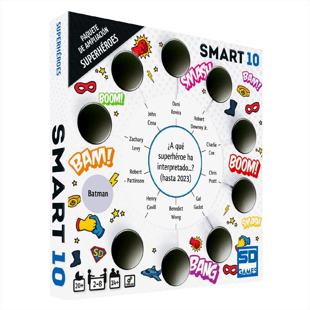 Juego De Mesa Smart 10: Superhéroes img #1