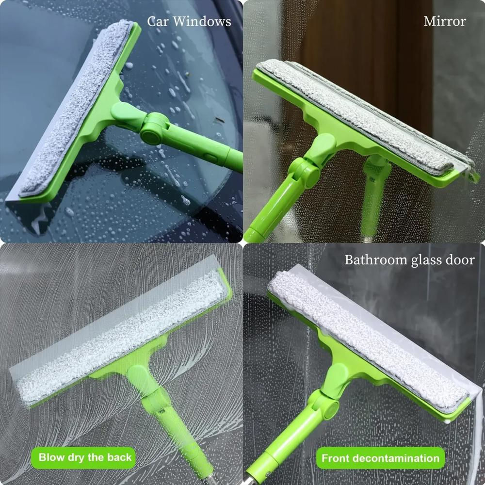 Escobilla De Ducha Multiusos Para Puertas De Cristal O Vidrio Color Verde img #3
