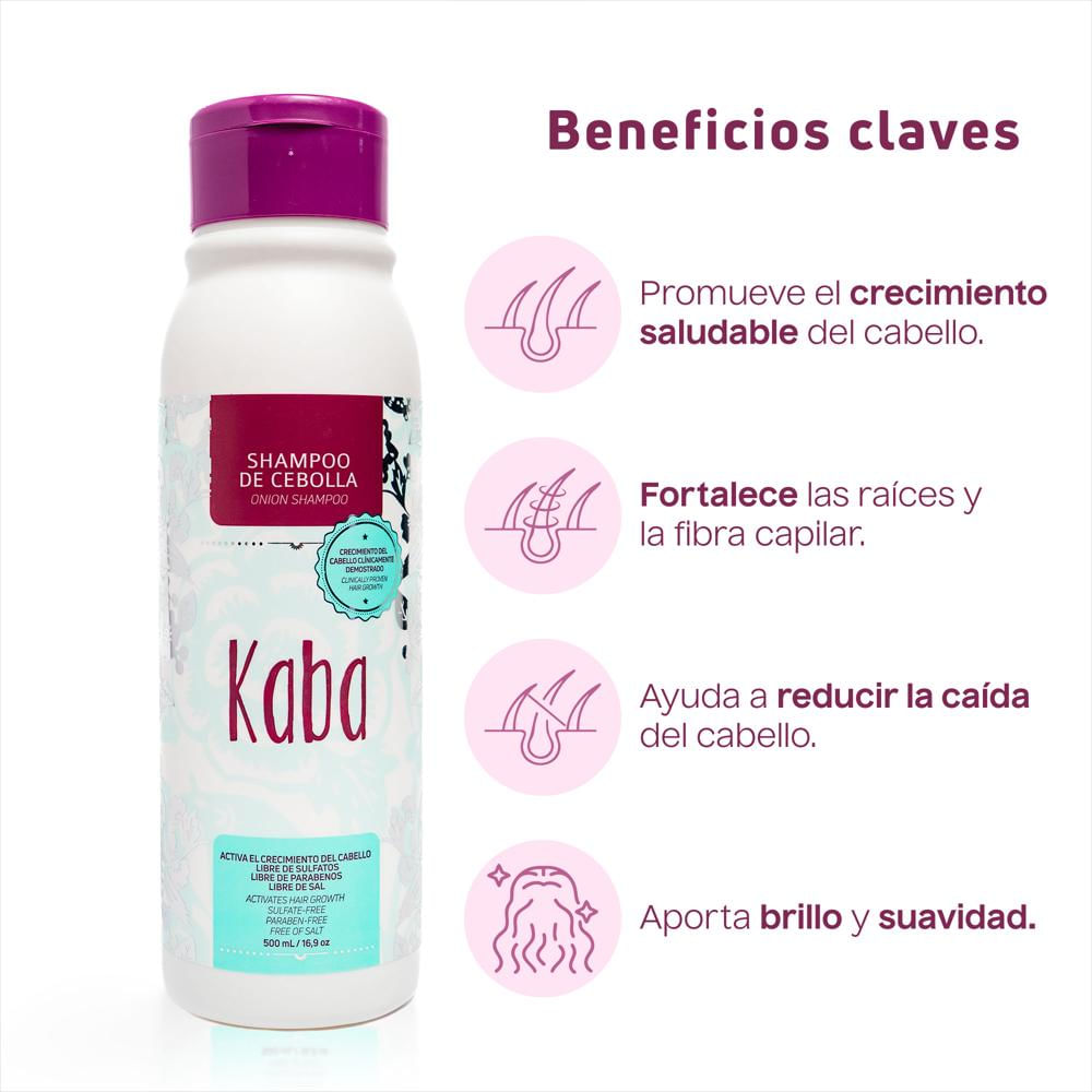 Shampoo De Cebolla Kaba