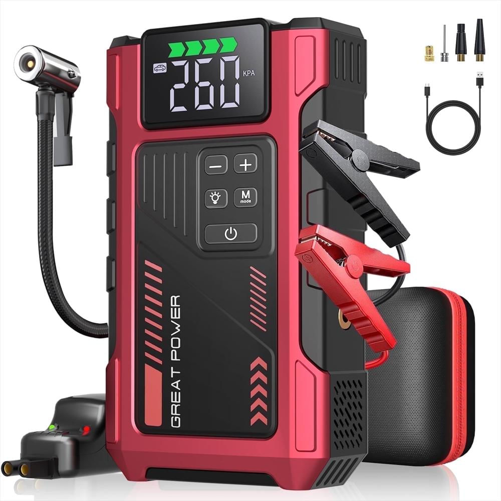 Arrancador 4000A Pico 12V Compresor 150Psi img #1