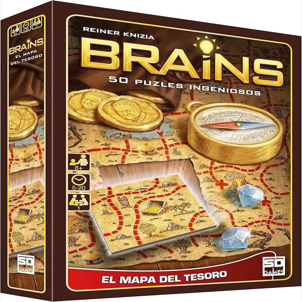 Juego De Mesa Brains: Mapa Del Tesoro img #1