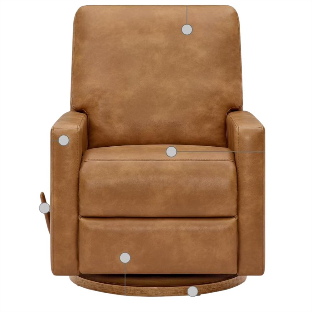 Sillón Reclinable Mecedora Giratorio Better Homes & Gardens Color Camel