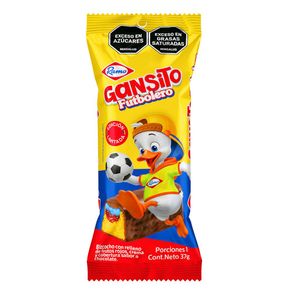 Bizcocho GANSITO RELLENO FRUTOS ROJOS CREMA (37  gr)