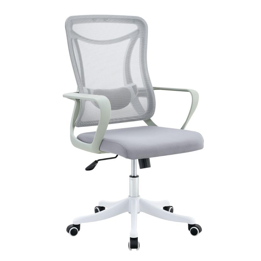 Silla De Escritorio Crown, Gris, Ergonómica Con Altura Ajustable img #5