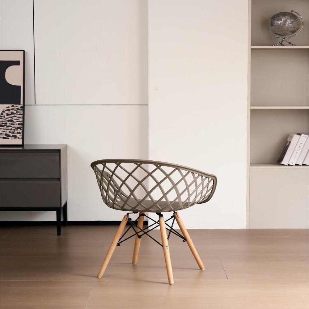 Silla Oasis Con Brazos, Color Taupe, Con Espaldar img #2