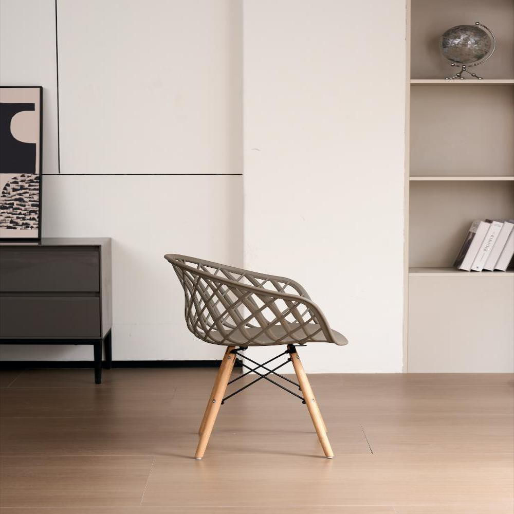 Silla Oasis Con Brazos, Color Taupe, Con Espaldar img #4
