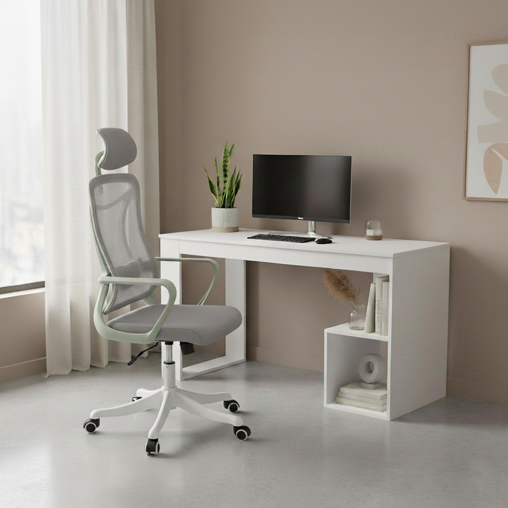 Silla De Escritorio Elite, Gris, Ergonómica Con Altura Ajustable img #2