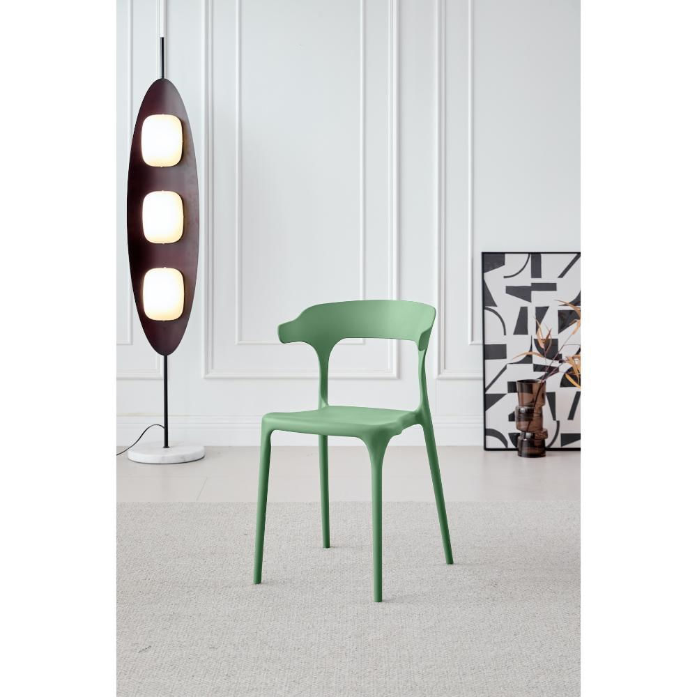 Silla Elena, Color Verde, Diseño Moderno img #1