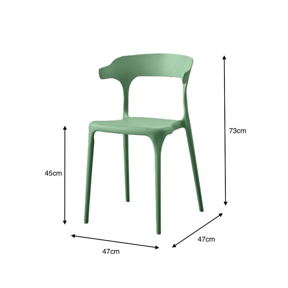 Silla Elena, Color Verde, Diseño Moderno img #5