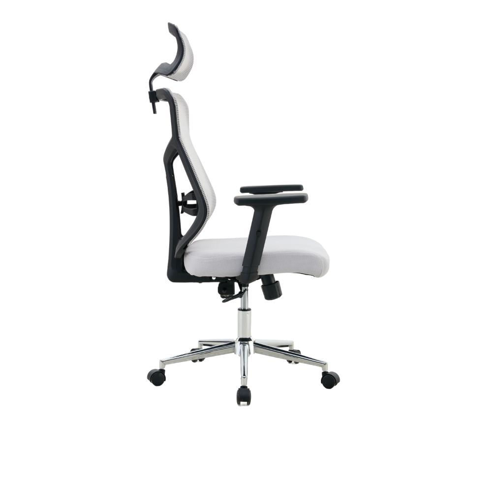 Silla De Escritorio Prime, Gris, Ergonómica Con Altura Ajustable img #3
