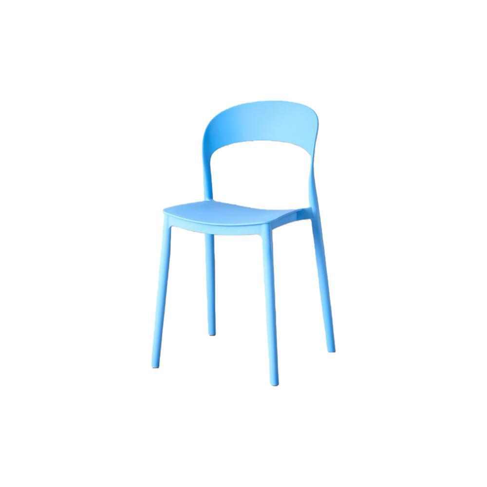 Silla Patrick, Color Azul, Con Espaldar Y Diseño Moderno img #1