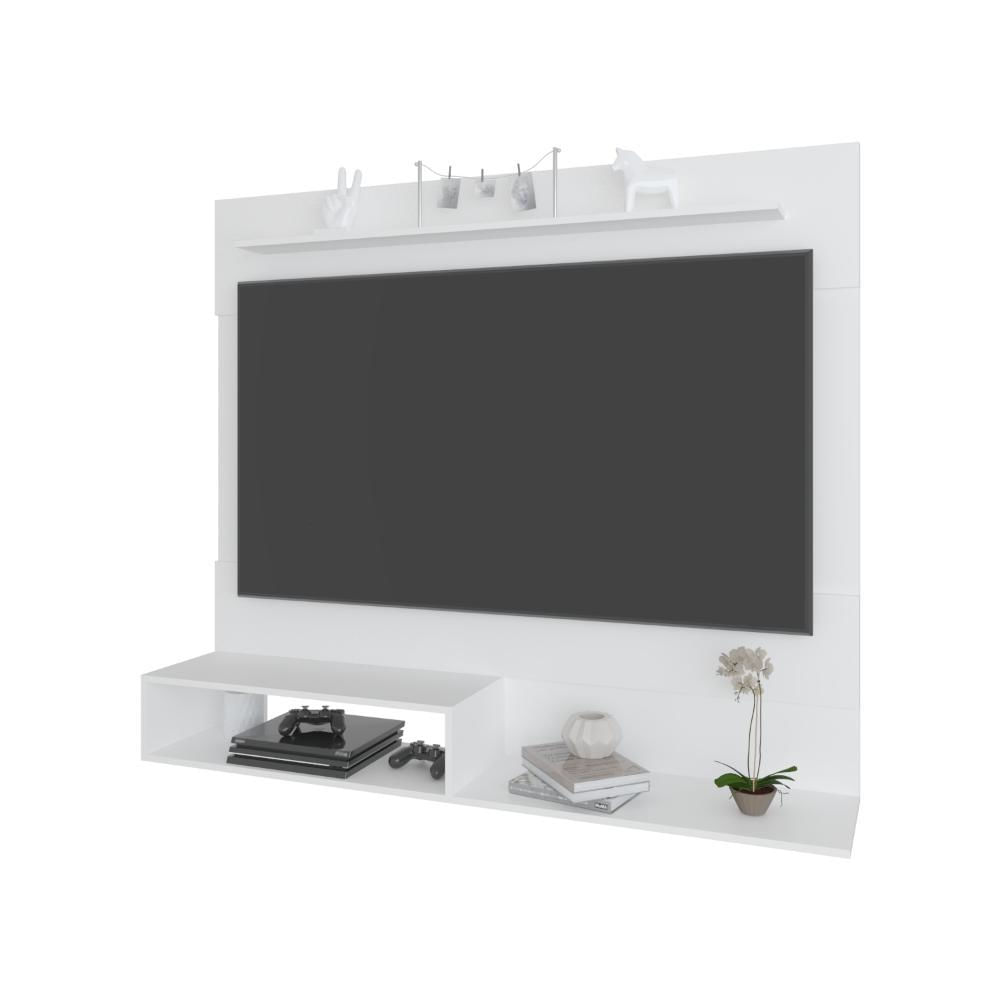 Panel De Tv Beijing, Blanco, Con Espacio Para Televisor De Hasta 55 Pulgadas Zf img #1