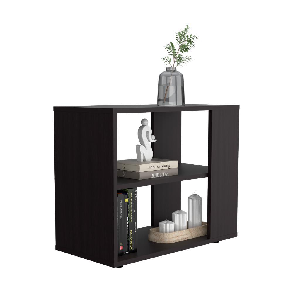 Mesa Auxiliar Delverg, Wengue, Con Espacio Para Guardar Objetos Zf img #1