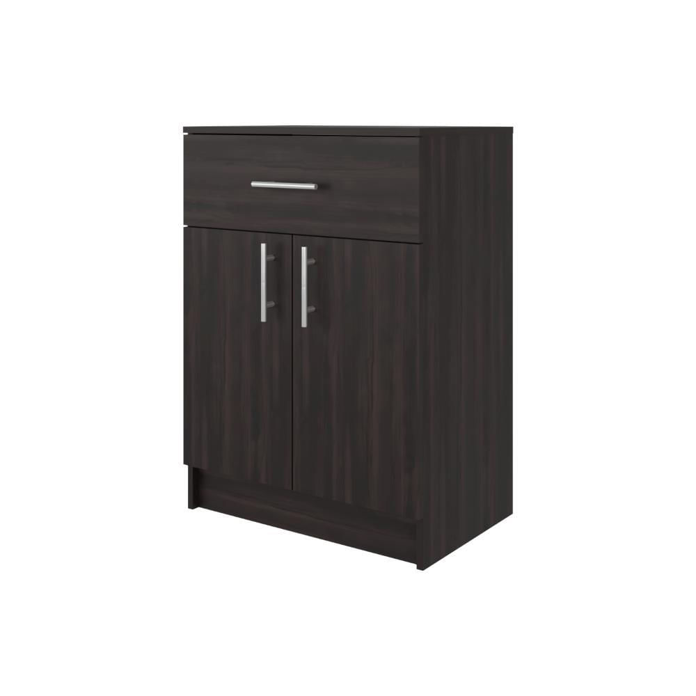 Mesa Auxiliar De Cocina Mayorca, Kronos Nogal, Con Espacio Para Guardar Insumos Zf img #1