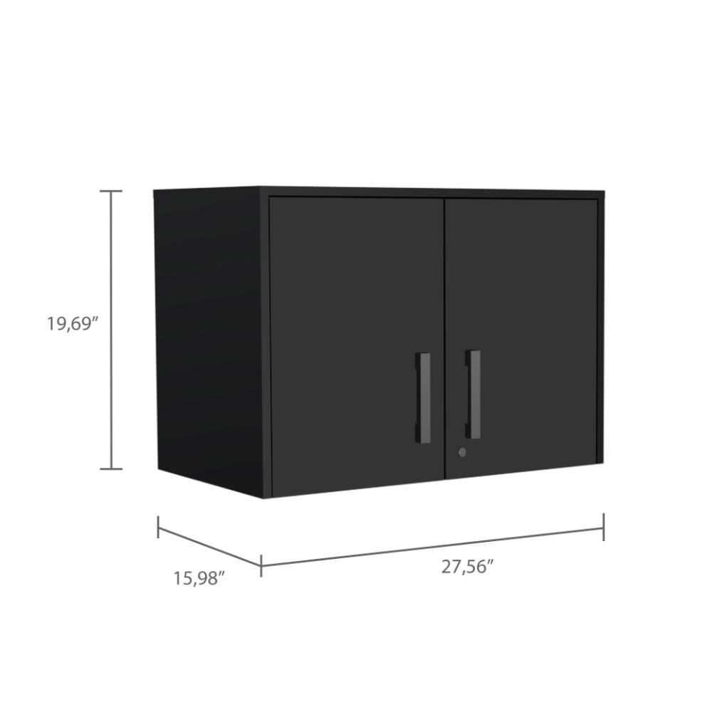 Gabinete Superior Multiusos, Wengue, Con Dos Puerta Batientes Zf img #5