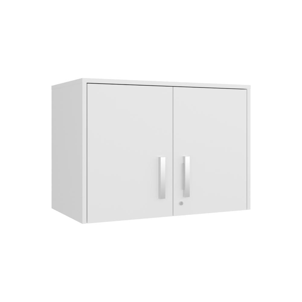Gabinete Superior Multiusos, Kronos Blanco, Con Dos Puerta Batientes Zf img #1