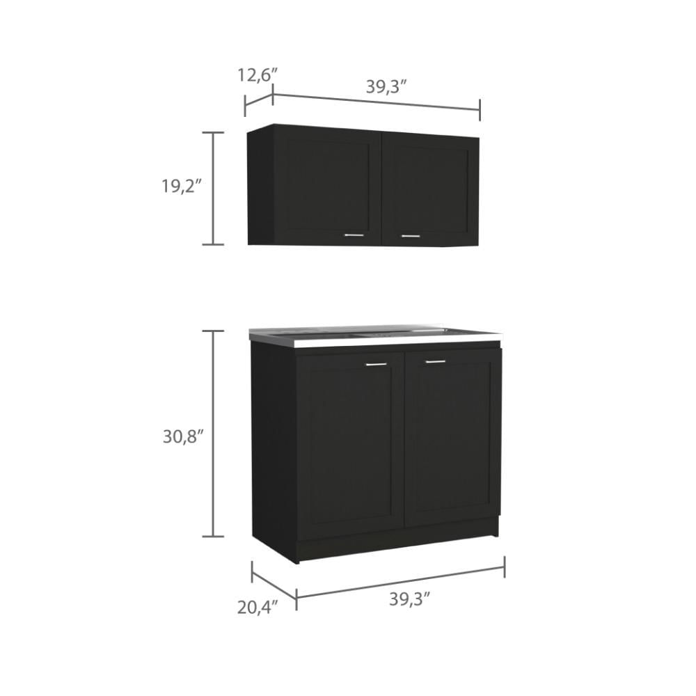 Cocina Integral Toronto, Wengue, Incluye Mesón Izquierdo Zf img #5