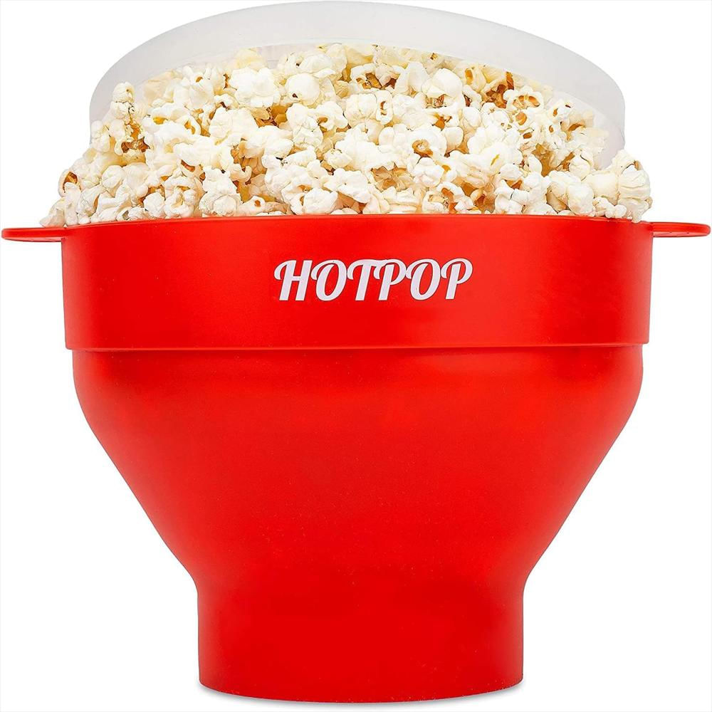 Palomitero Hotpop Silicona Plegable Apto Microondas Sin Bpa 1.5 Litros img #1