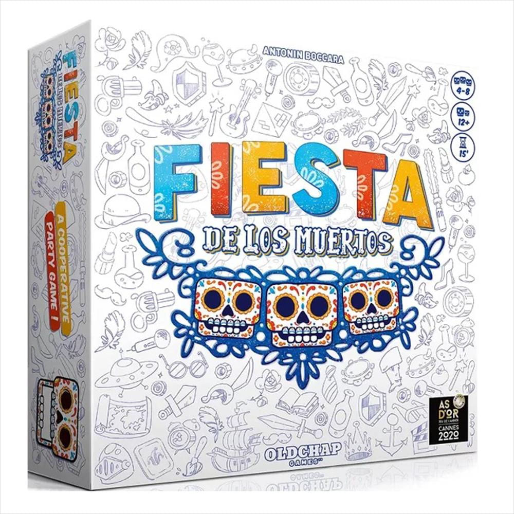Juego De Mesa Fiesta De Los Muertos Español img #1