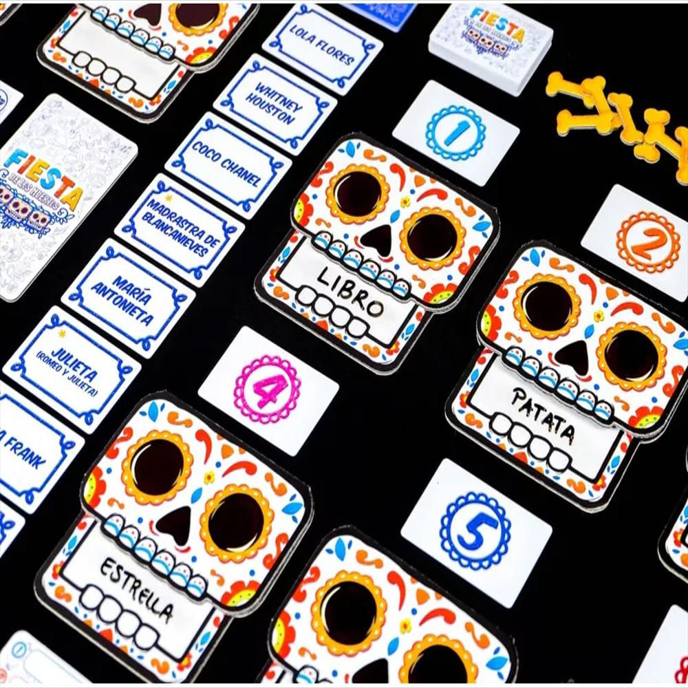 Juego De Mesa Fiesta De Los Muertos Español img #2