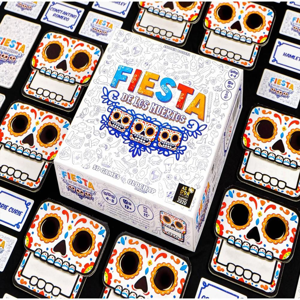 Juego De Mesa Fiesta De Los Muertos Español img #3